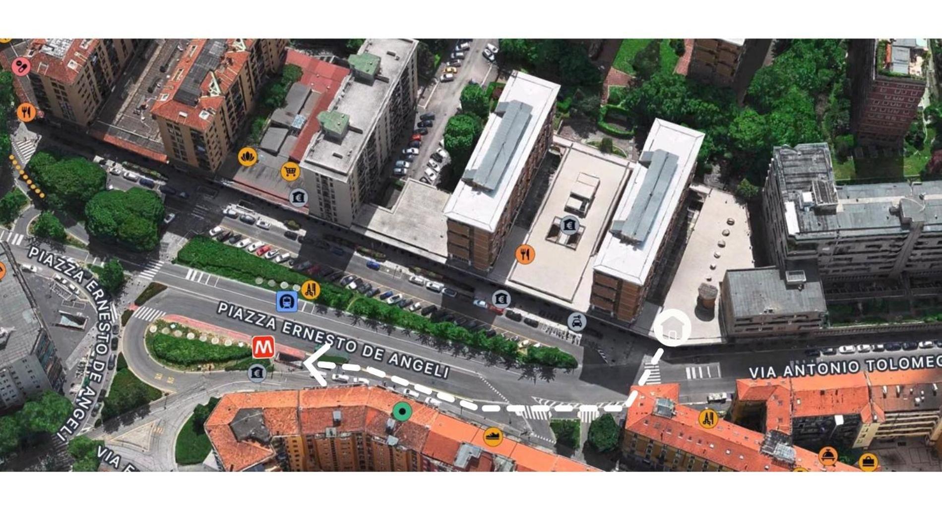 Loft Elegante In Centro Milano In Zona Signorile - Davanti Alla Metro Eksteriør billede